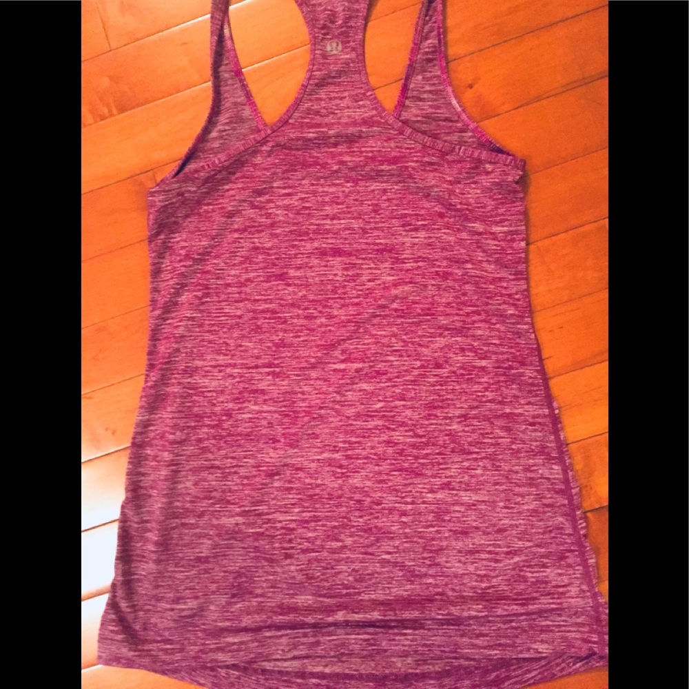 Lululemon Purple yoga tank - Picture 3 of 3